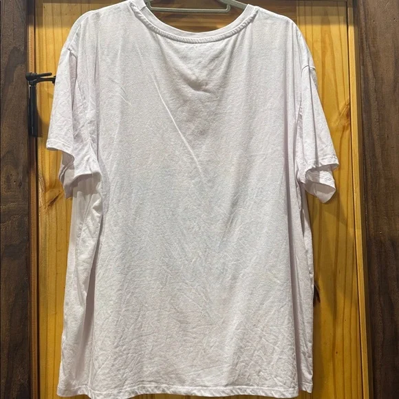 Coca-Cola White Tee with Rainbow Design - Picture 3 of 3